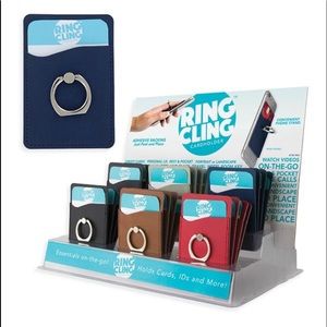 New Ring Cling cardholders for smartphones